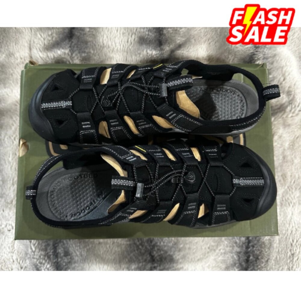 KEEN - Newport H2 Sandals - Men's - Black (Clearance)